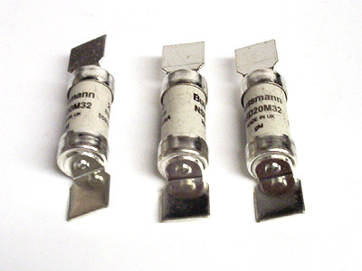 NSD20M Motor Rated Offset Blade Tag Fuses